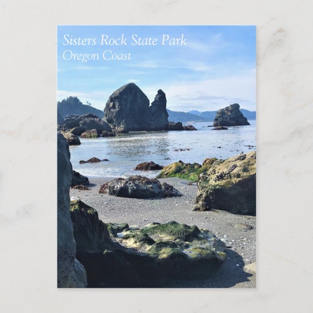 Sisters Rock State Park, Oregon Coast Postcard (Front)