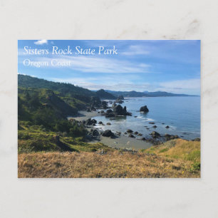 Sisters Rock State Park, Oregon Coast Postcard