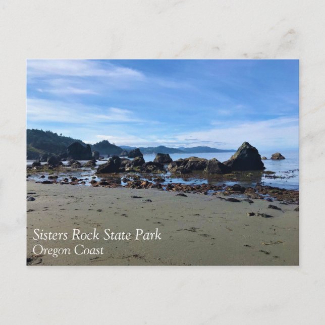 Sisters Rock State Park, Oregon Coast Postcard (Front)