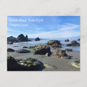 Sisters Rock State Park, Oregon Coast Postcard