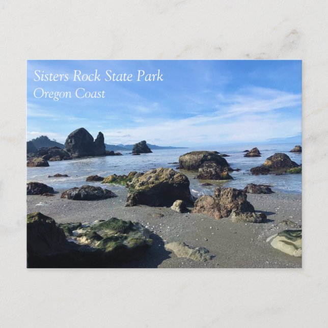 Sisters Rock State Park, Oregon Coast Postcard (Front)