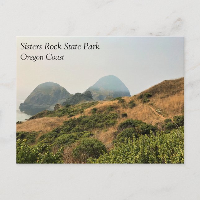 Sisters Rock State Park, Oregon Coast Postcard (Front)