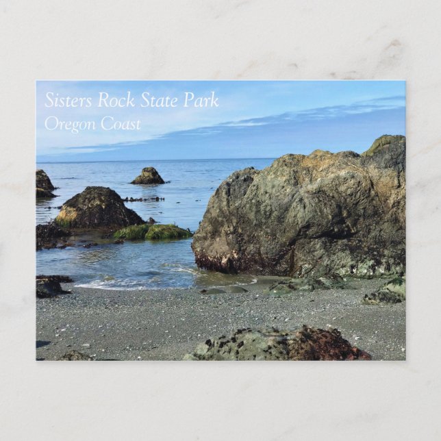 Sisters Rock State Park, Oregon Coast Postcard (Front)