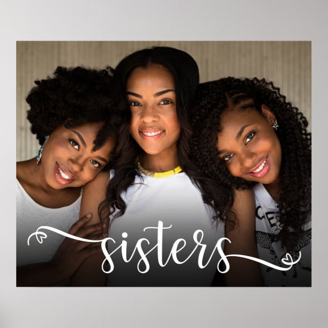 Sisters Script Photo  Poster (Front)