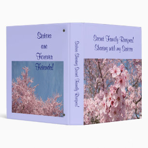 Sisters Sharing Secret Family Recipes! book binder