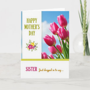 Sisters Sweet Mothers Day Card