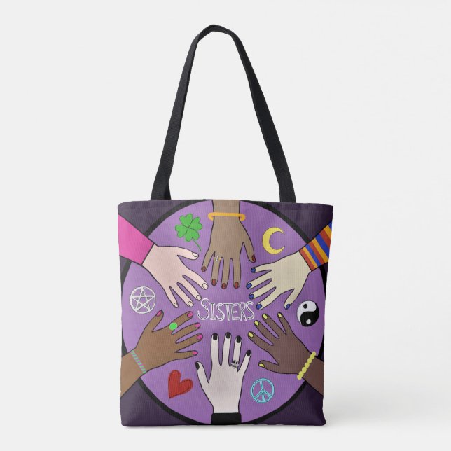 Sisters Tote Bag (Back)