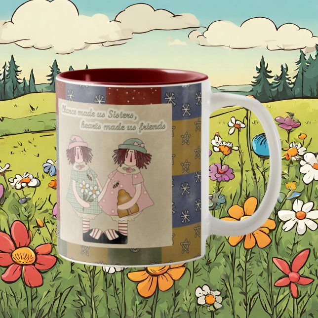 Sisters Two-Tone Coffee Mug (Creator Uploaded)
