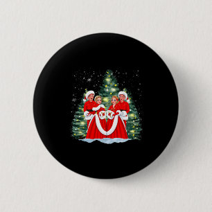 Sisters White Christmas Movie 1954 Xmas Snow Holid 2 Inch Round Button
