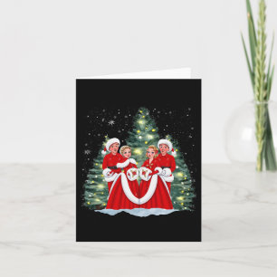 Sisters White Christmas Movie 1954 Xmas Snow Holid Card