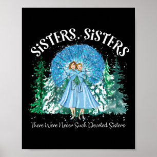 Sisters White Christmas Movie 1954 Xmas Snow Holid Poster