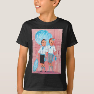 Sisters White Christmas Movie 1954 Xmas Snow Pajam T-Shirt