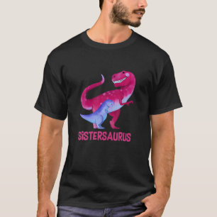 Sistersaurus Cute AMA Saurus Dinosaur Mother's Day T-Shirt