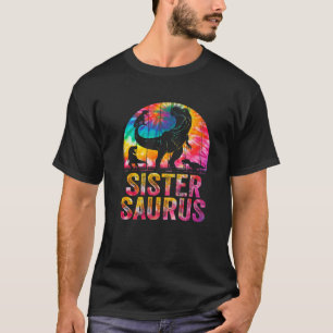 Sistersaurus T Rex Dinosaur Sister Saurus Family M T-Shirt