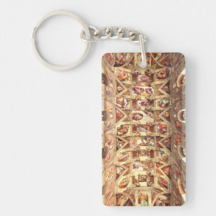 Sistine Acrylic Key Chain