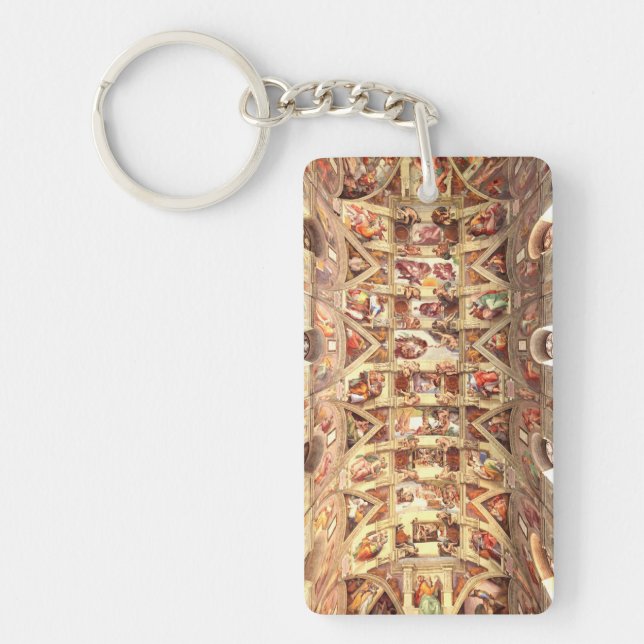 Sistine Acrylic Key Chain (Front)