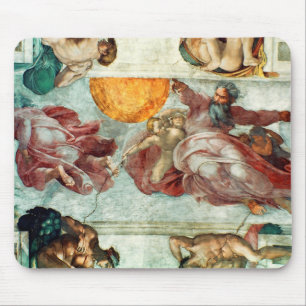 Sistine Chapel Ceiling 3 Mouse Pad