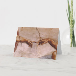 Sistine Chapel Ceiling Card