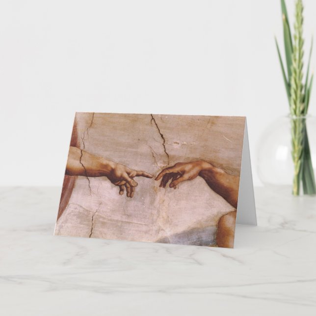 Sistine Chapel Ceiling Card (Front)