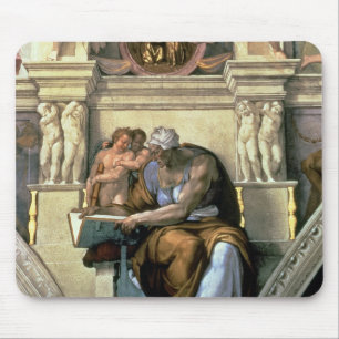 Sistine Chapel Ceiling: Cumaean Sibyl, 1510 Mouse Pad