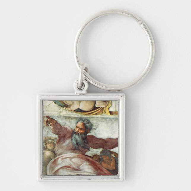 Sistine Chapel Ceiling Keychain (Front)