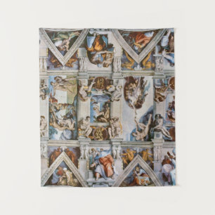 Sistine Chapel Ceiling Michelangelo Tapestry