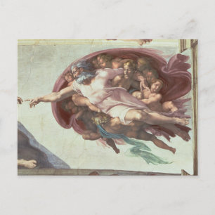 Sistine Chapel Ceiling Postcard