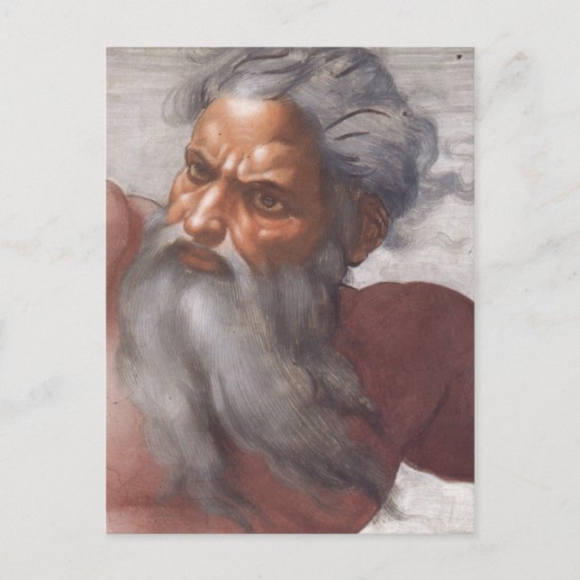 Sistine Chapel ceiling Postcard (Front)