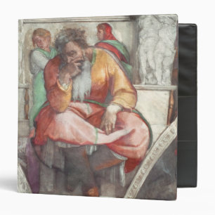 Sistine Chapel Ceiling: The Prophet Jeremiah Binder