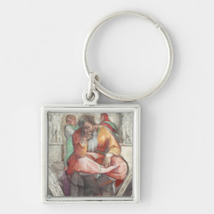 Sistine Chapel Ceiling: The Prophet Jeremiah Keychain