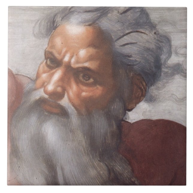 Sistine Chapel ceiling Tile (Front)