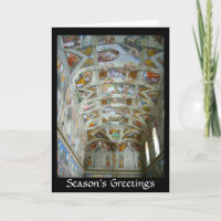 sistine chapel greetings