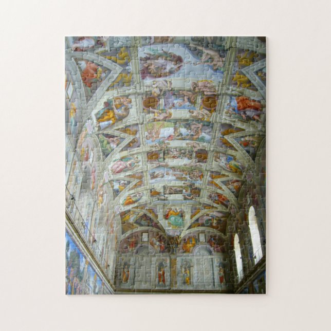 sistine chapel jigsaw puzzle (Vertical)