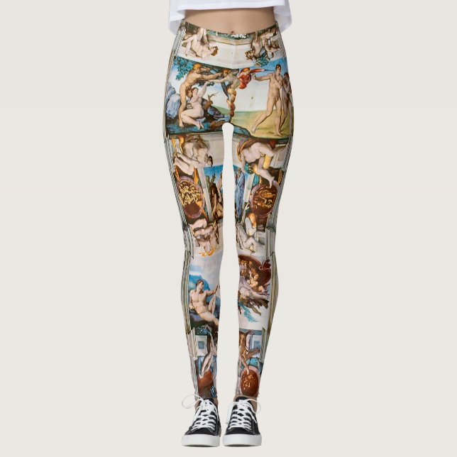 Sistine Chapel  Leggings (Front)
