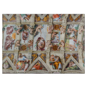 Sistine Chapel Michelangelo - Vatican, Rome, Italy Cutting Board