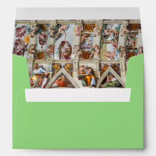 Sistine Chapel Michelangelo - Vatican, Rome, Italy Envelope