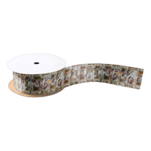 Sistine Chapel Michelangelo - Vatican, Rome, Italy Satin Ribbon