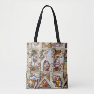 Sistine Chapel Michelangelo - Vatican, Rome, Italy Tote Bag