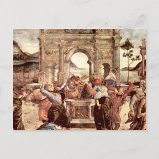 Sistine Chapel - Punishments of the Levites Postcard