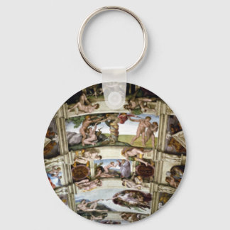 Sistine Chapel, Vatican, Rome, Italy Keychain