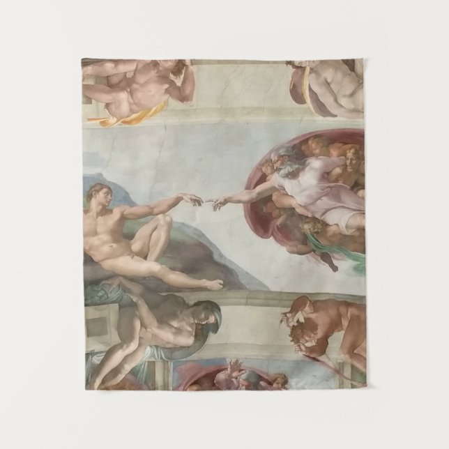 Sistine Chapel Vatican Tapestry (Front)