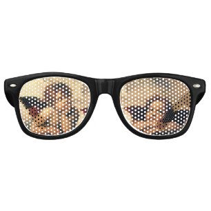 Sistine Madonna Angels by Raphael Sanzio Retro Sunglasses