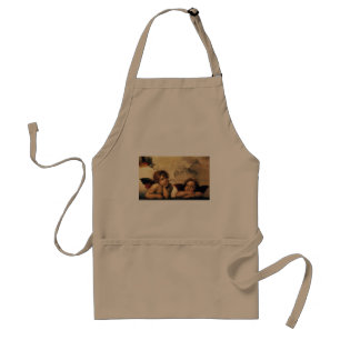 Sistine Madonna Angels by Raphael Sanzio Standard Apron