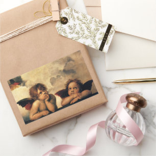 Sistine Madonna Angels by Raphael Sanzio Sticker