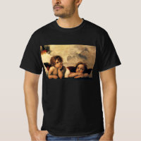 Sistine Madonna Angels by Raphael Sanzio
