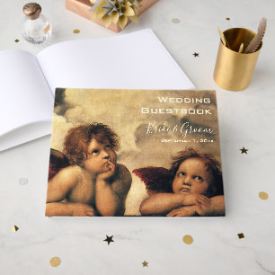 Sistine Madonna Angels by Raphael Wedding Guest Book