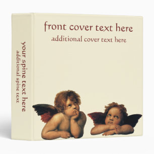 Sistine Madonna, Angels detail by Raphael Sanzio Binder