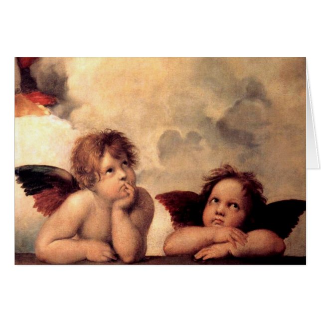Sistine Madonna par Raffael (Devant horizontal)