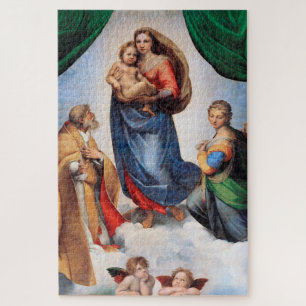 Sistine Madonna, Raphael Jigsaw Puzzle