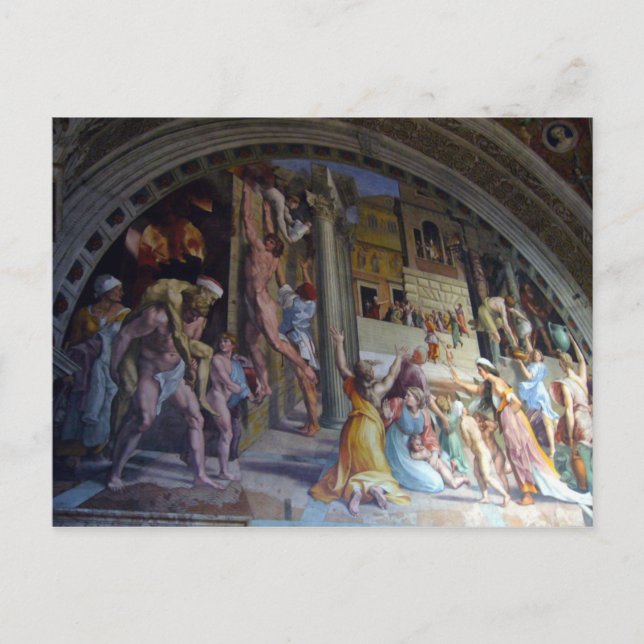 sistine mural postcard (Front)
